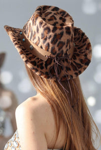 Leopard Cowboy Hat 2 Hat Iconic Outfitters 