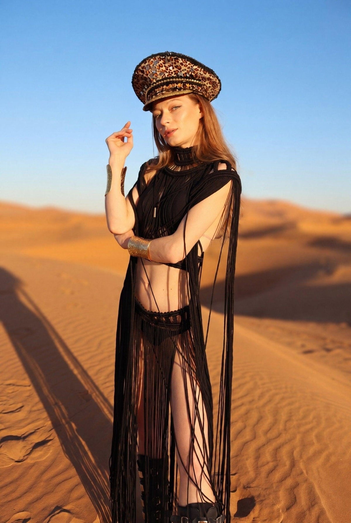Lioran Macrame Dress Macrame Iconic Outfitters 