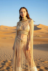 Lioran Macrame Dress Macrame Iconic Outfitters 