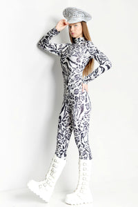 Minh Zebra Jumpsuit Jumpsuit Iconic Outfitters 