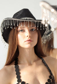 Mira Fringe Cowboy Hat Hat Iconic Outfitters 