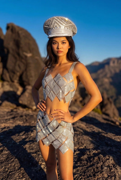 Muriel Diamond Set Dress Iconic Outfitters 