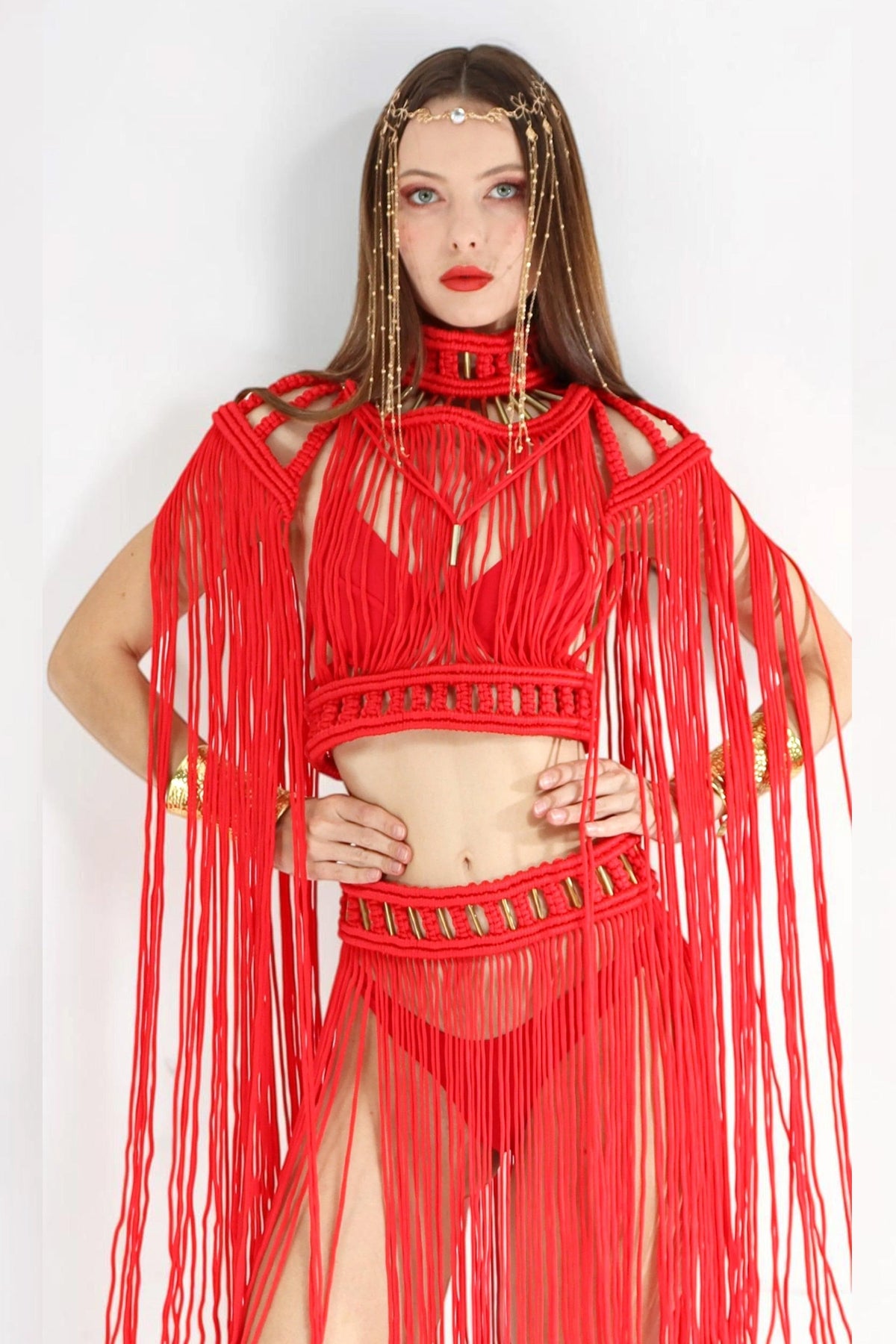 Lioran Macrame Dress