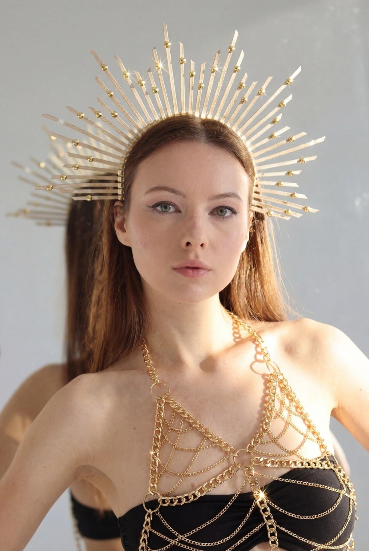 Nalira Halo Crown Halo Crown Iconic Outfitters 