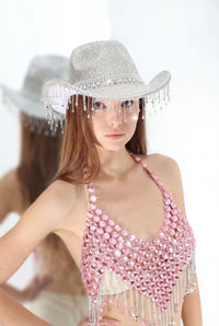 Nerissa Crystal Top Tops Iconic Outfitters 