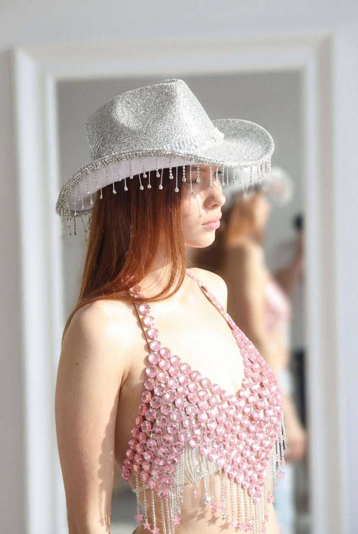 Nerissa Crystal Top Tops Iconic Outfitters 