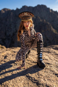 Nirael Leopard Jumpsuit Jumpsuit Iconic Outfitters 