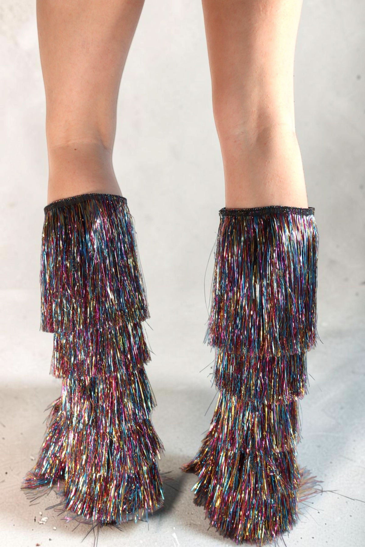 Noora Rainbow Tinsel Fringe Festival Boots Boots Iconic Outfitters 