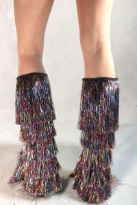 Noora Rainbow Tinsel Fringe Festival Boots Boots Iconic Outfitters 