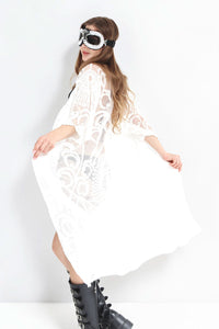 Nova Lace Embroidered Cover up Cover up Iconic Outfitters 