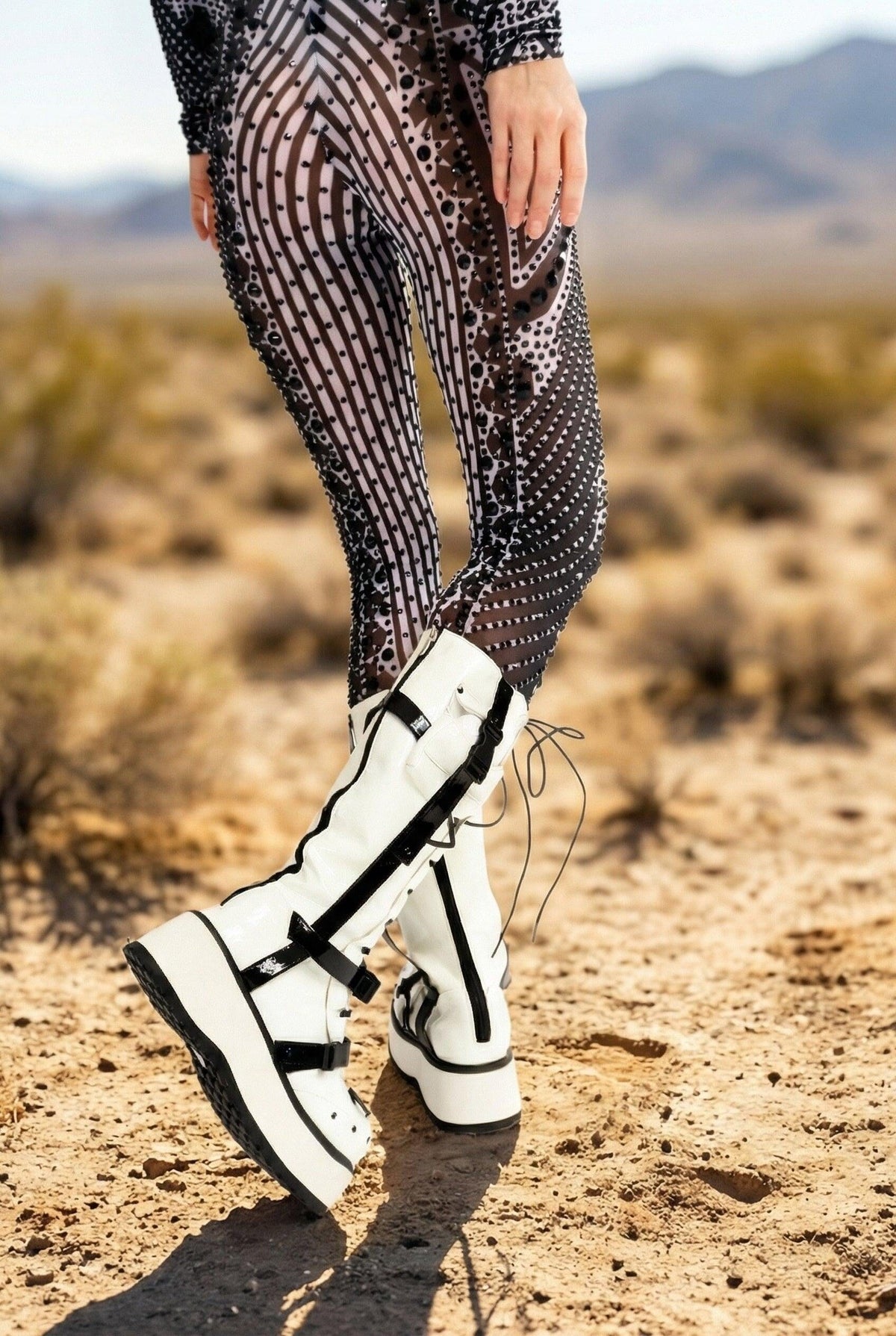 Nydia Rave Boots Boots Iconic Outfitters 