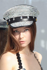 Rhinestone Mirror Hat Hat Iconic Outfitters 