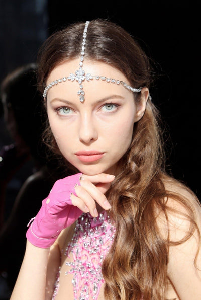 Sakina Silver Blossom Festival Headpiece Head Jewellery Iconic Outfitters 