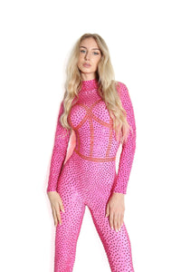 Sora Stardust Rhinestone Jumpsuit Jumpsuit Iconic Outfitters 