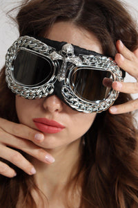 Suhana Chain Trim Festival Goggles Sunglasses Iconic Outfitters 