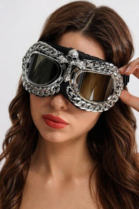 Suhana Chain Trim Festival Goggles Sunglasses Iconic Outfitters 