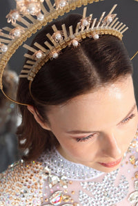 Talise Halo Crown Halo Crown Iconic Outfitters 