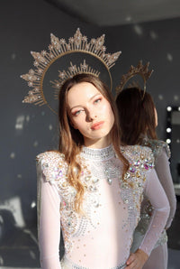 Talise Halo Crown Halo Crown Iconic Outfitters 