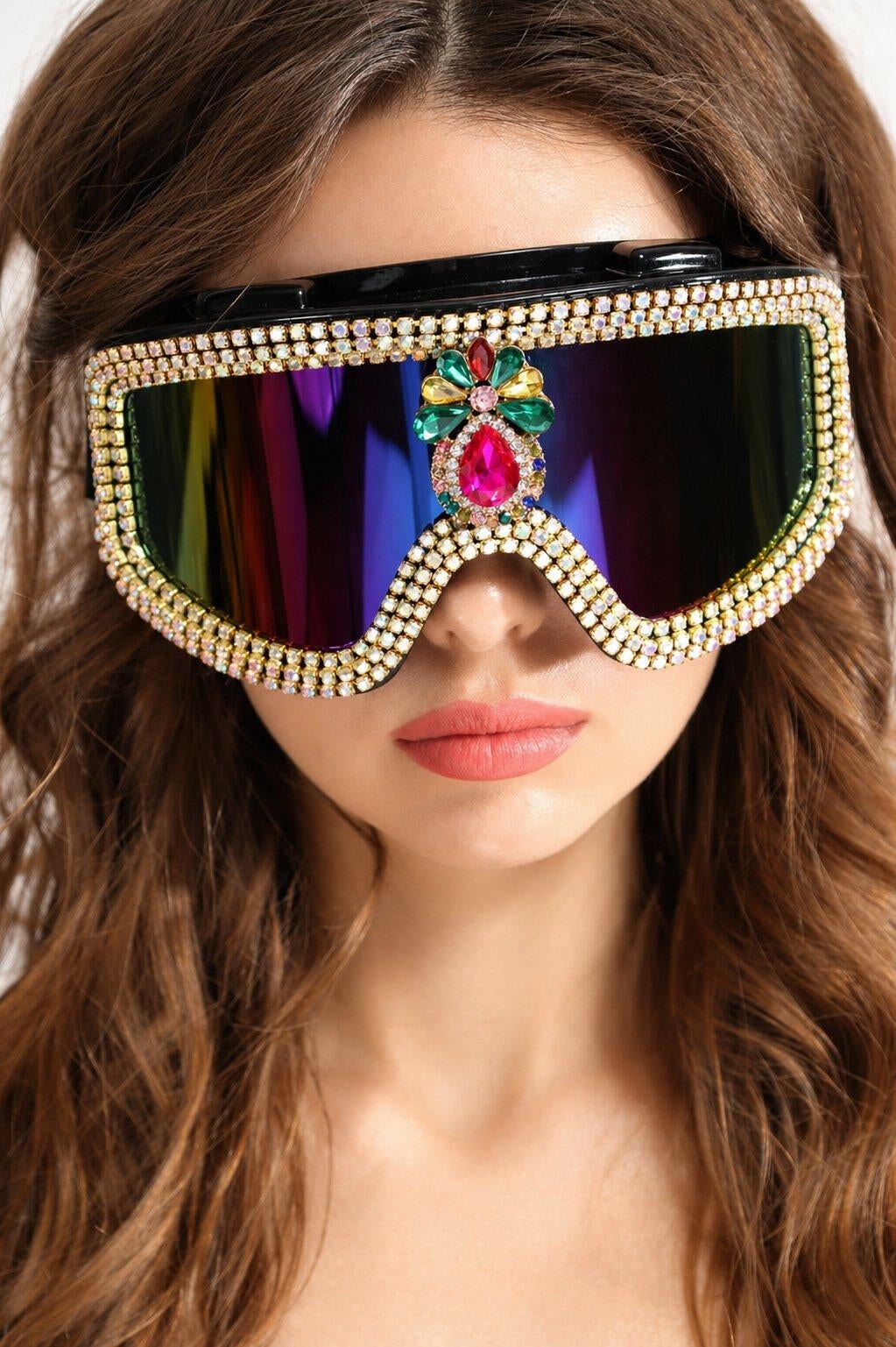 Teyla Festival Glam Goggles Sunglasses Iconic Outfitters 