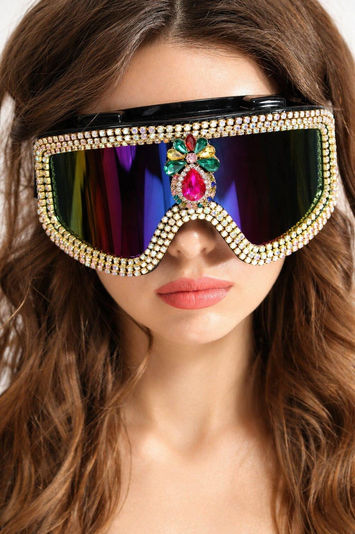 Teyla Festival Glam Goggles Sunglasses Iconic Outfitters 