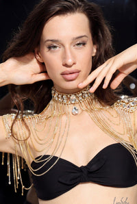 Thana Crystal Drape Festival Body Jewellery Body Jewellery Iconic Outfitters 