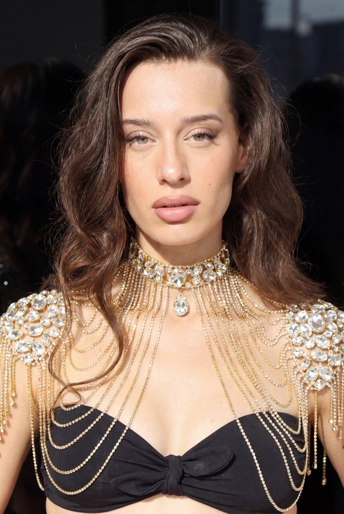 Thana Crystal Drape Festival Body Jewellery Body Jewellery Iconic Outfitters 