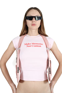 Xalar Pink Festival Shoulder Bag Vest Bags Iconic Outfitters 