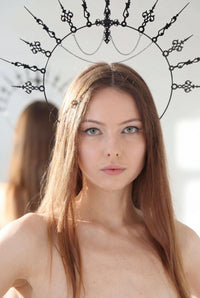 Xalira Halo Crown Halo Crown Iconic Outfitters 
