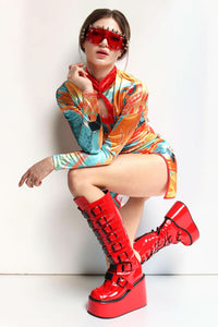 Xelina Dragon Dress Dress Iconic Outfitters 