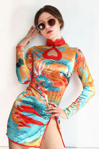 Xelina Dragon Dress Dress Iconic Outfitters 