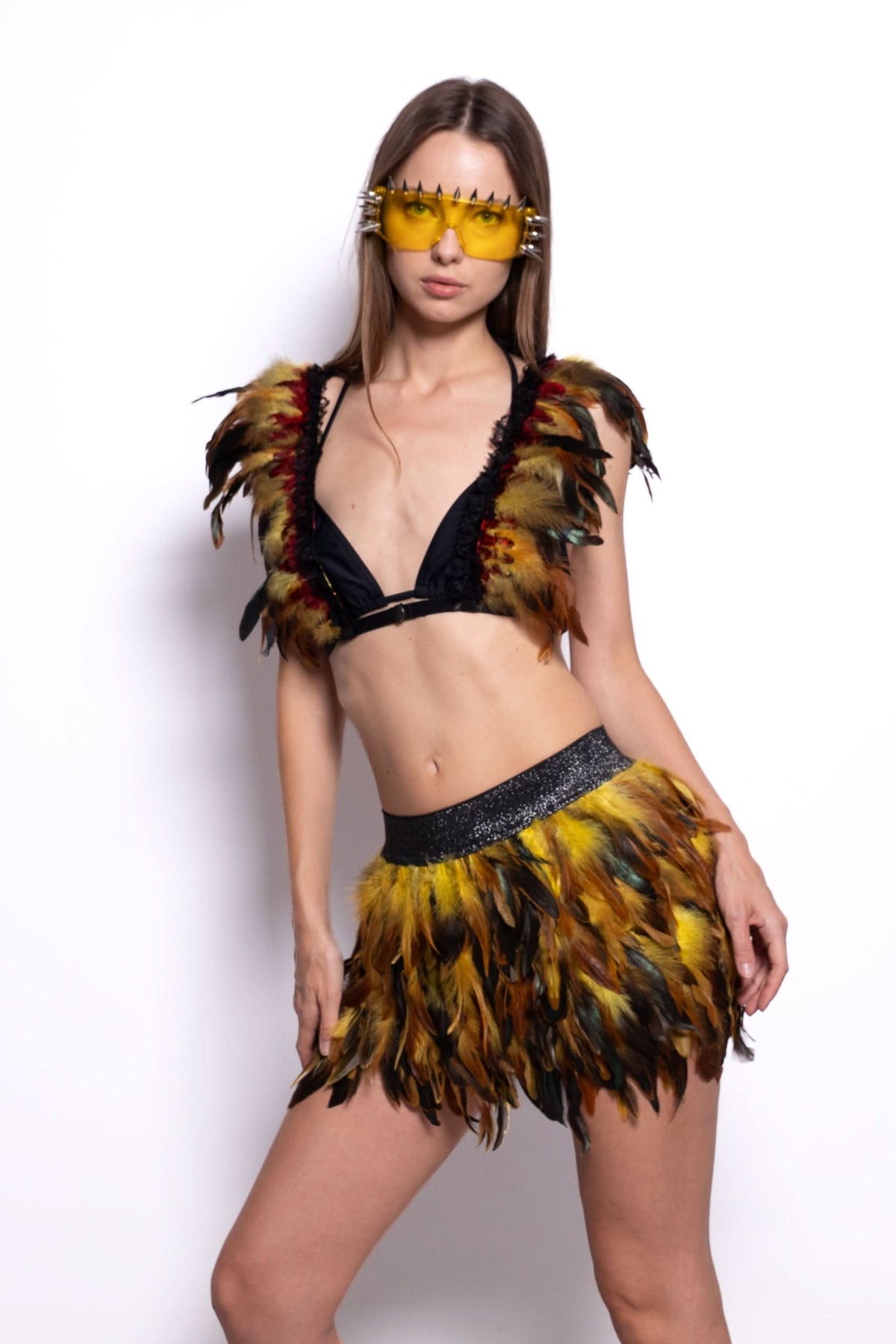 Zaelis Feather Set Feather Iconic Outfitters 