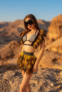 Zaelis Feather Set Feather Iconic Outfitters 