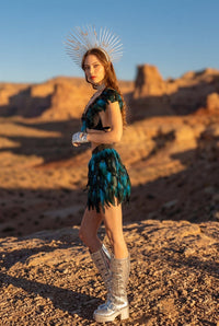 Zaelis Feather Set Feather Iconic Outfitters 
