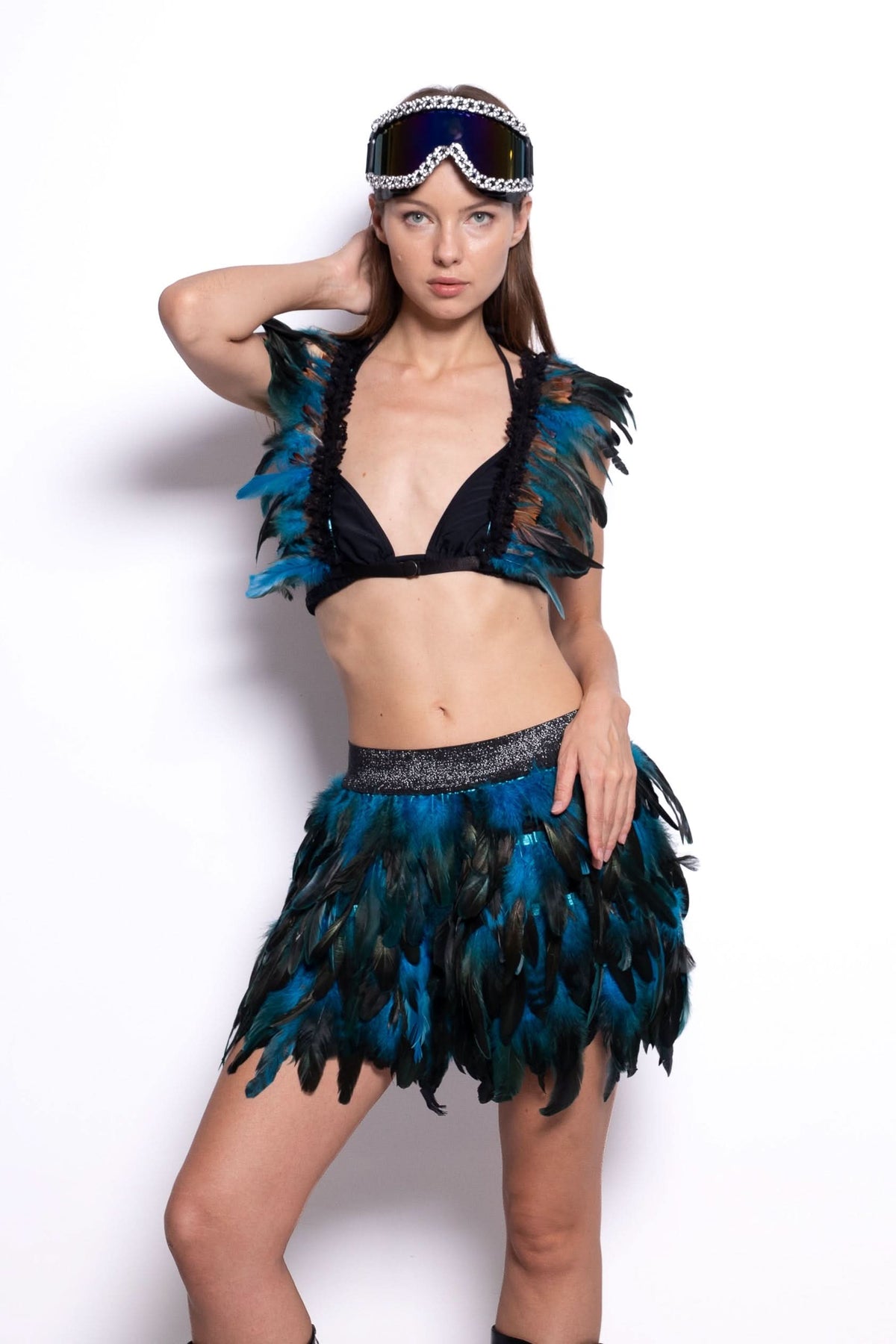 Zaelis Feather Set Feather Iconic Outfitters 