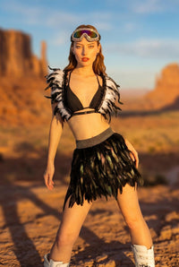 Zaelis Feather Set Feather Iconic Outfitters 